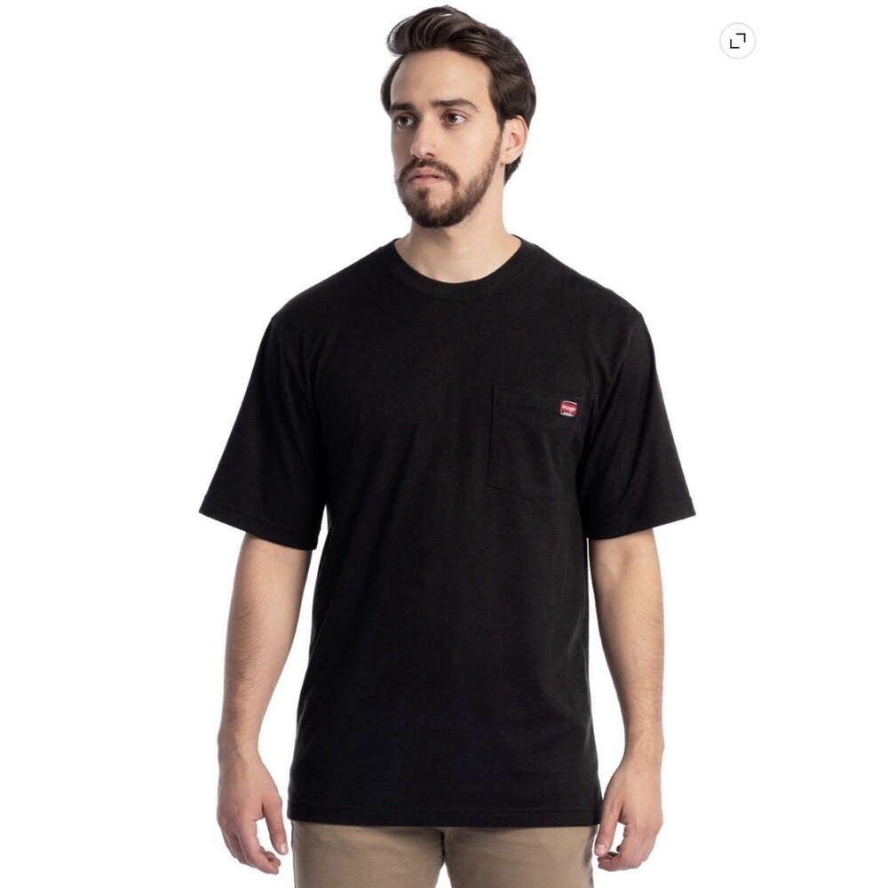 Wrangler men's t-shirt Workwear Performance Short Sleeve Pocket Top size 2XL